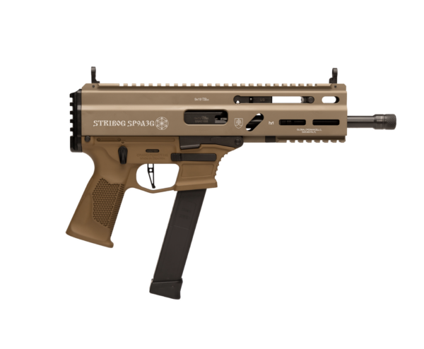 GRANDPOWER STRIBOG SP9A3G 9MM 8" 33RD FDE WEBINAR